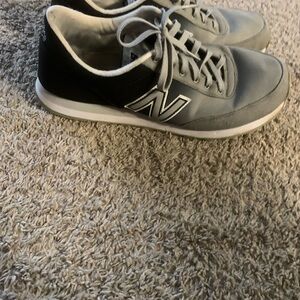 New balances black and grey sneakers